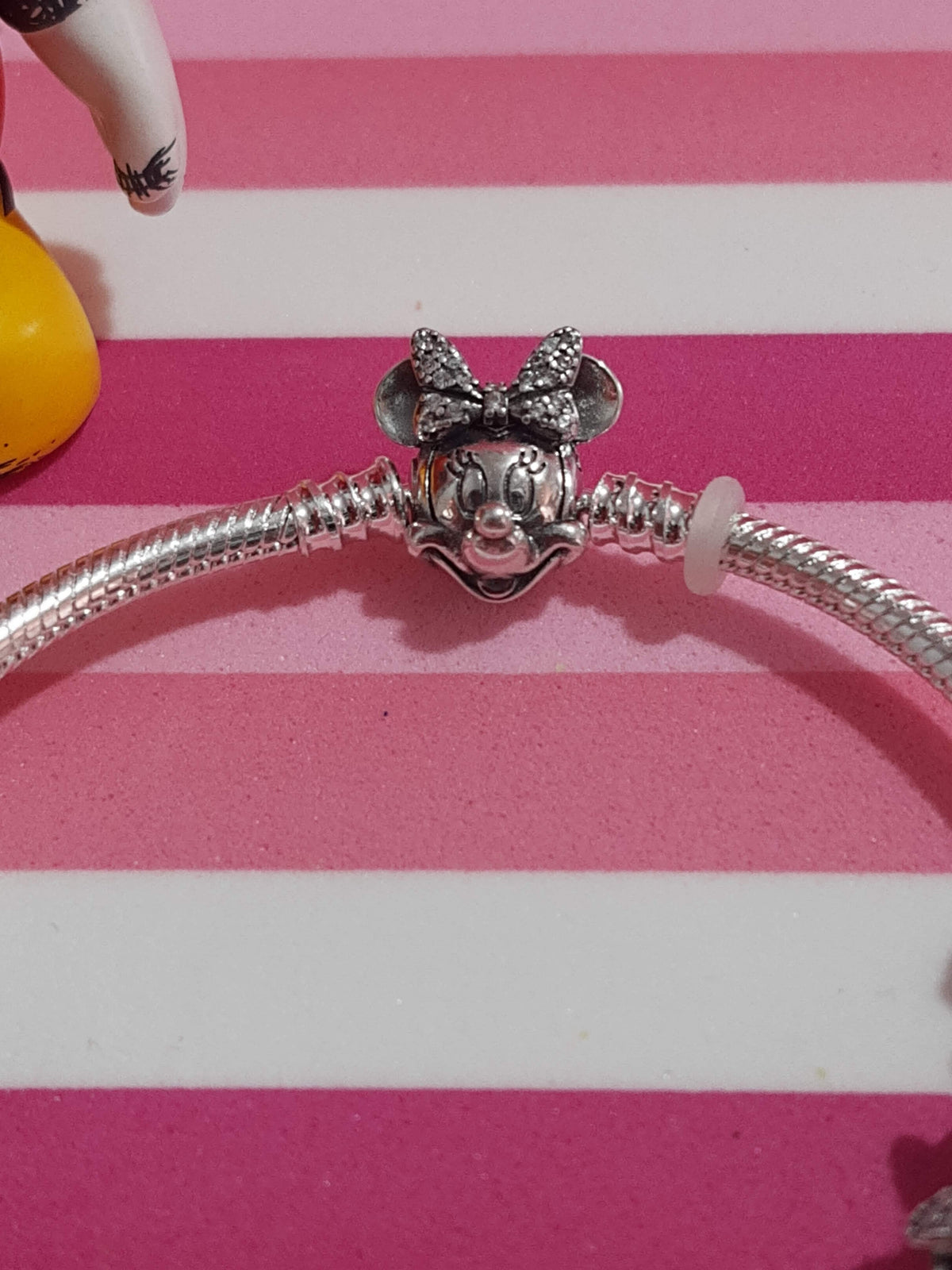 Pulsera Minnie (Plata)