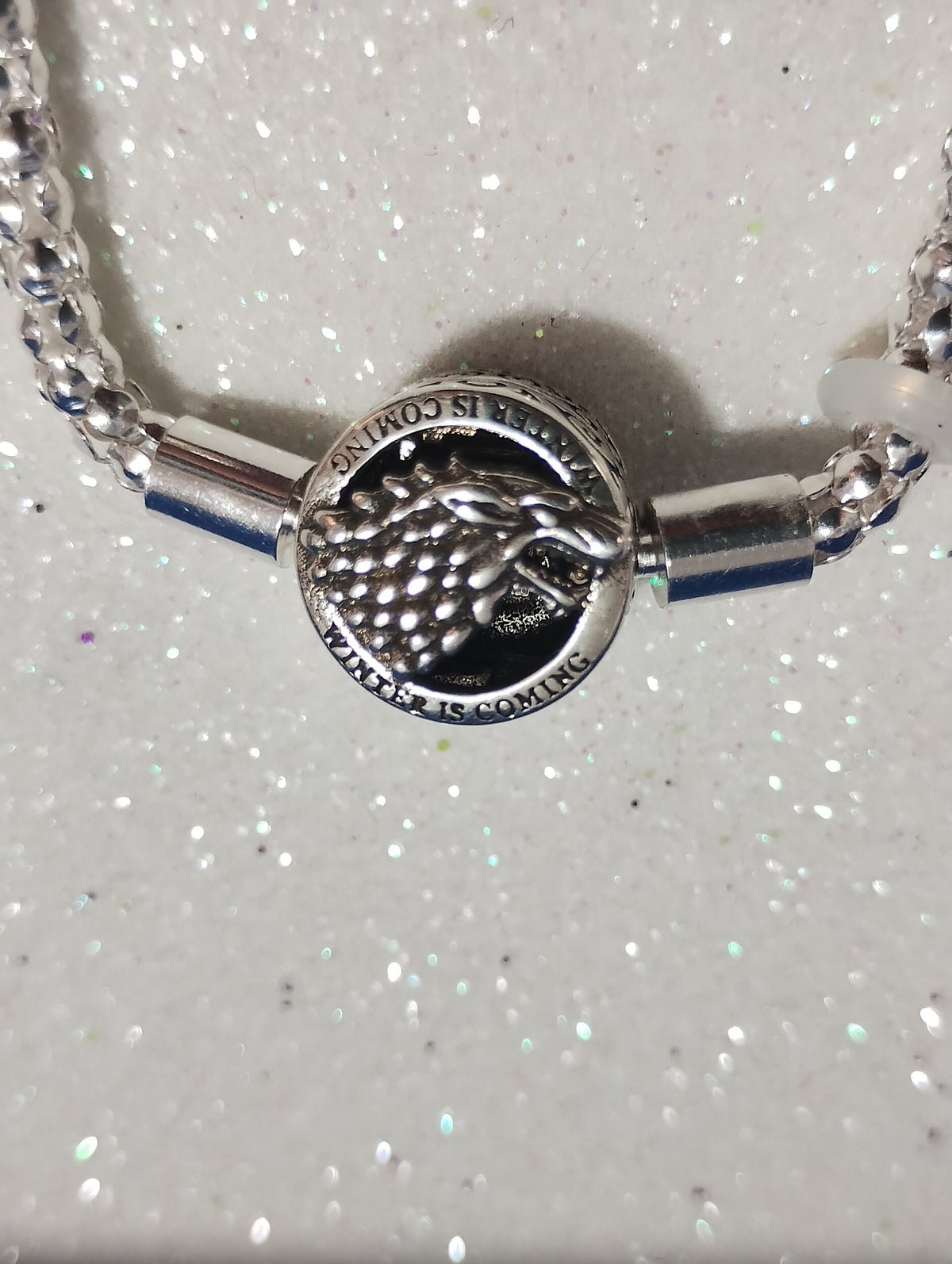 Brazalete Game Of Thrones 🐺 (Plata)