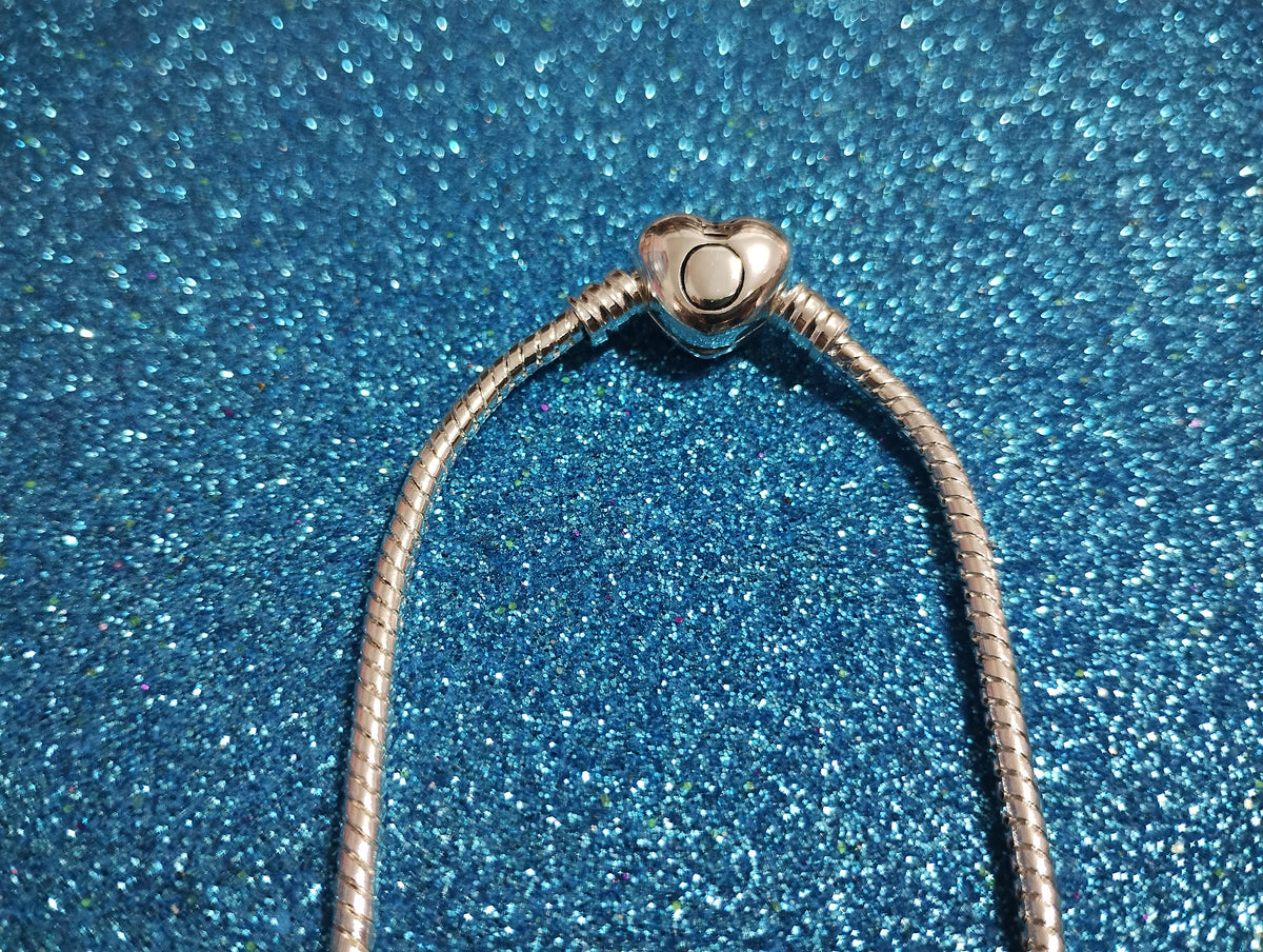 Collar broche corazón (acero)