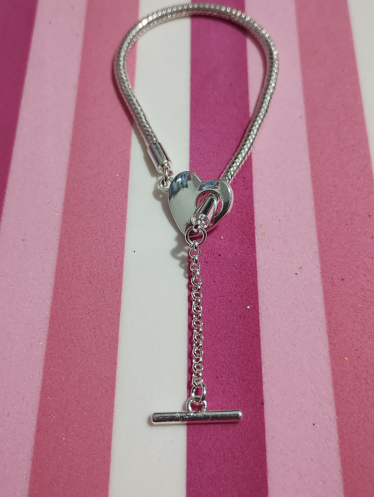 Brazalete Corazón Ajustable (Acero)