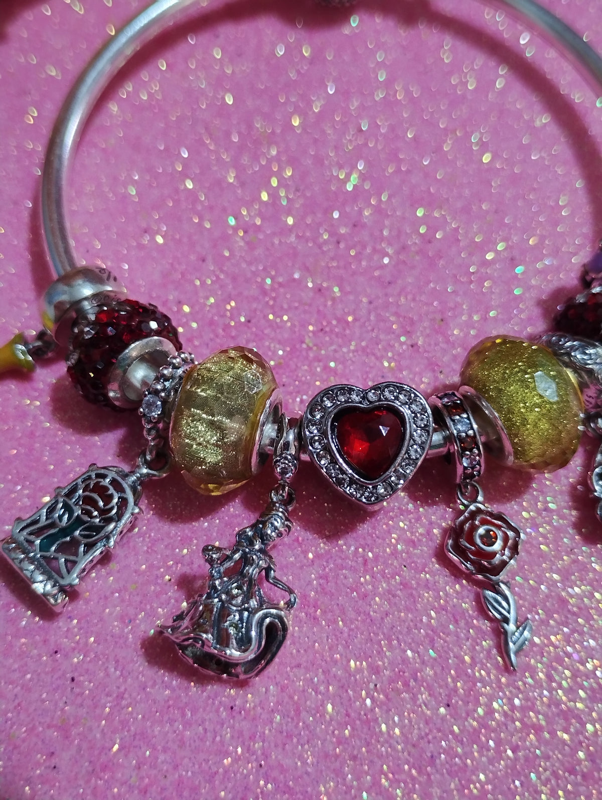 La Bella y la Bestia 🌹 (Plata)