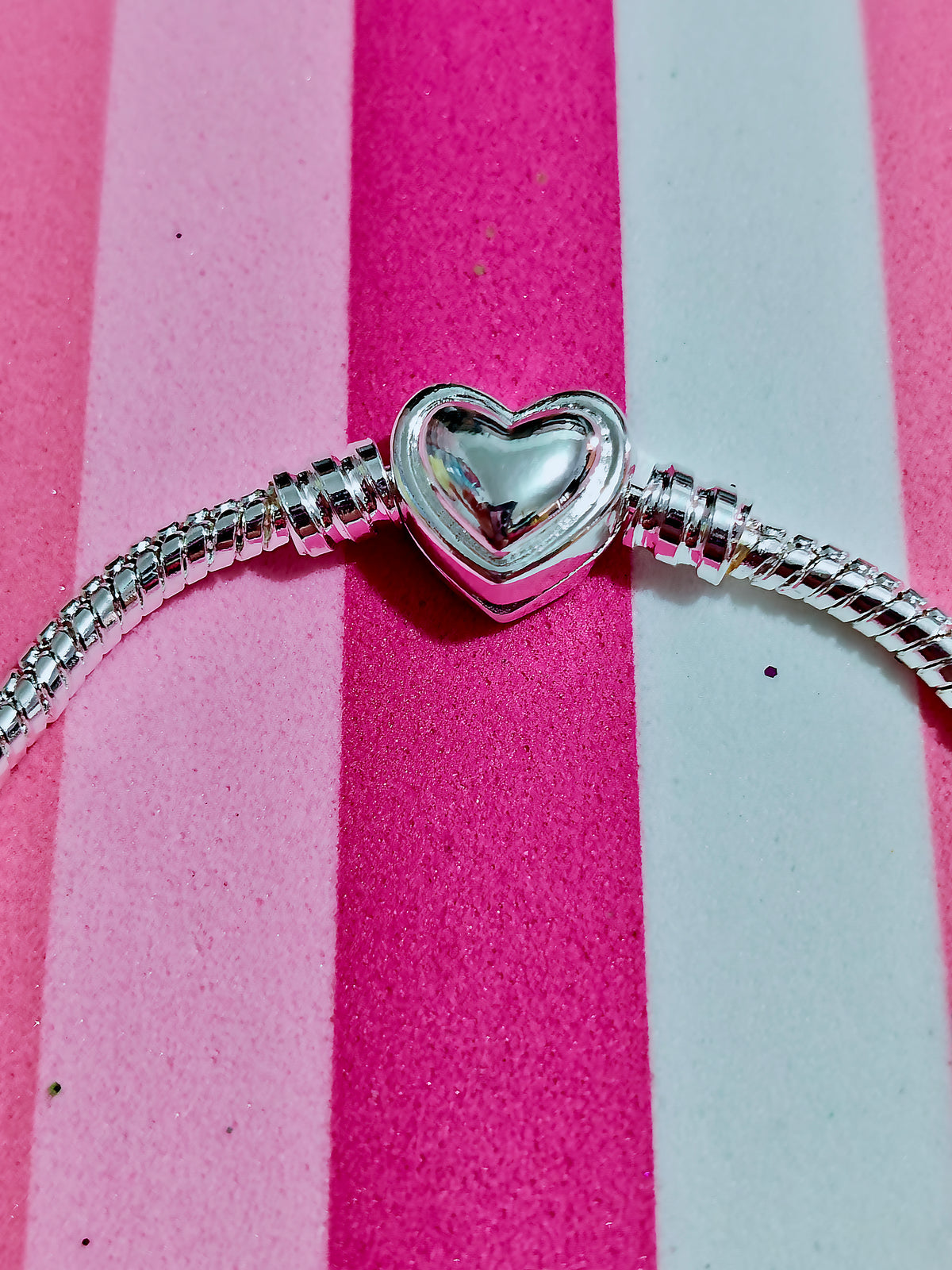 Brazalete Corazón liso (Acero)