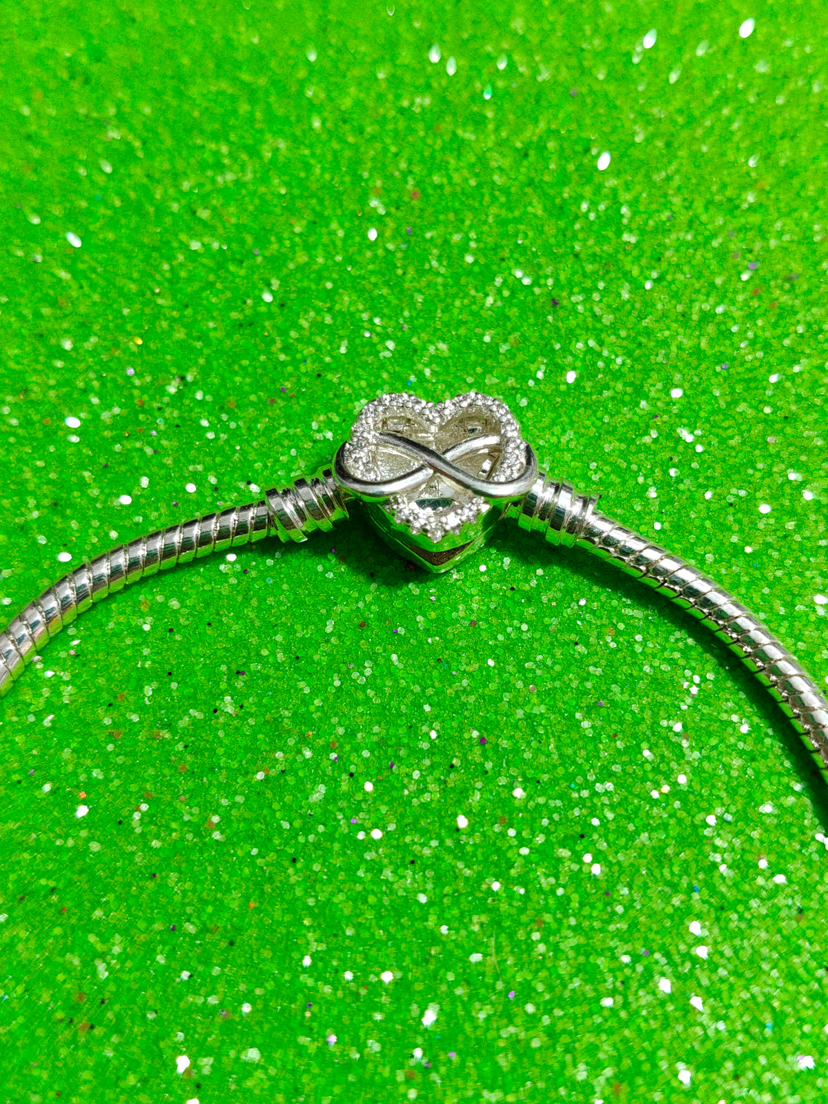 Brazalete Corazón Infinito ♾️ (Acero)