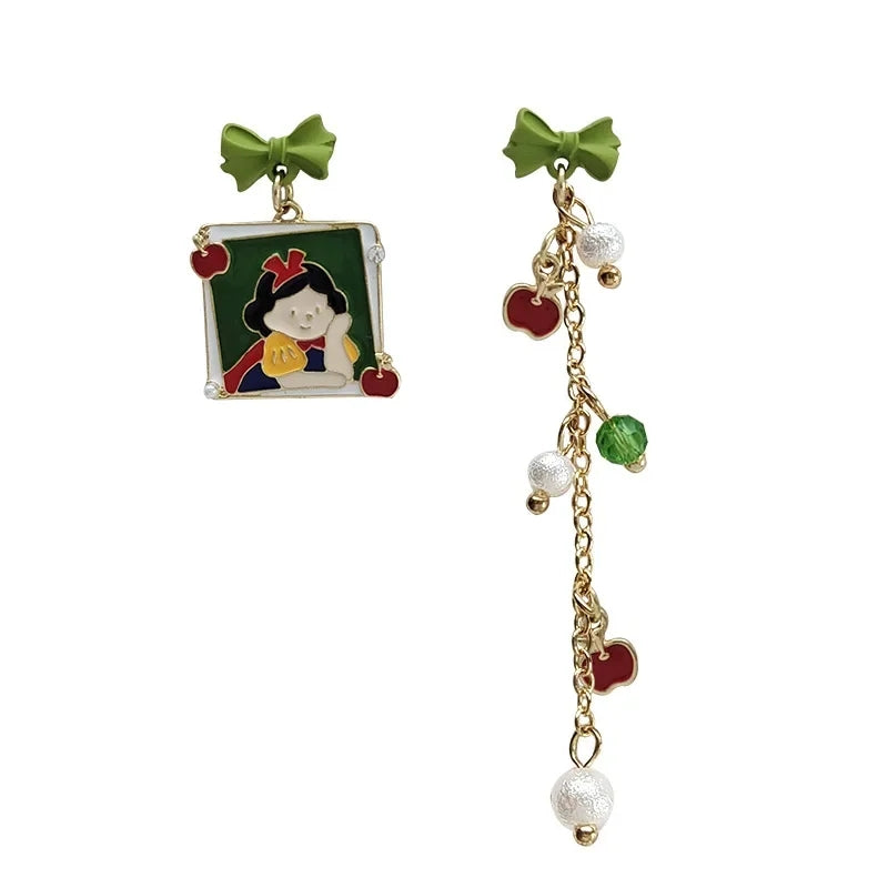 Aretes Asimétricos Princesas