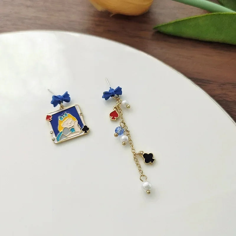 Aretes Asimétricos Princesas