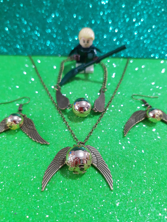 Collar Snitch Dorada 🏆