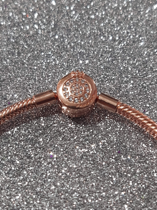Brazalete Moments Gold Rose (Plata)