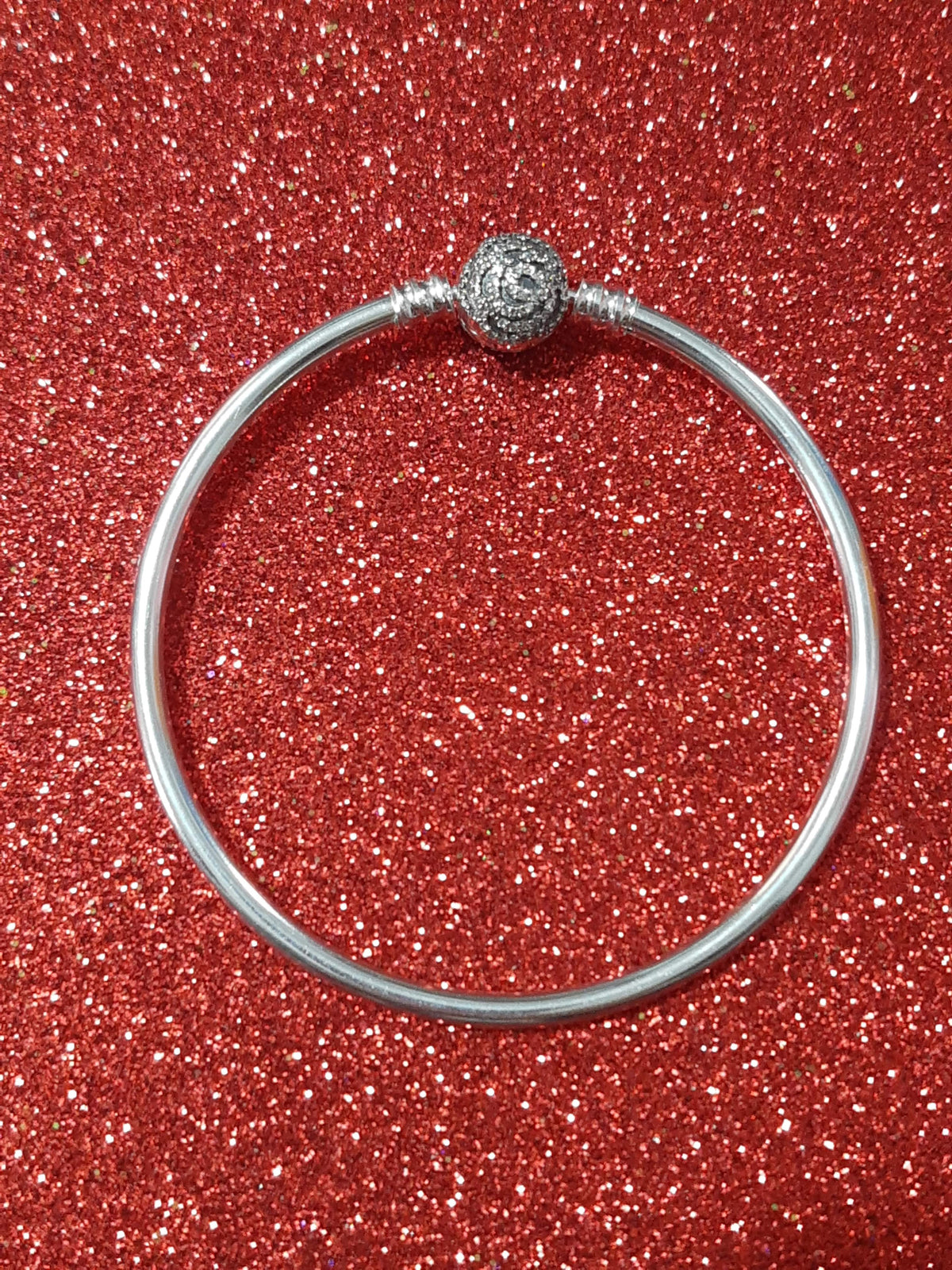 Brazalete Rosa 🌹 (Plata)