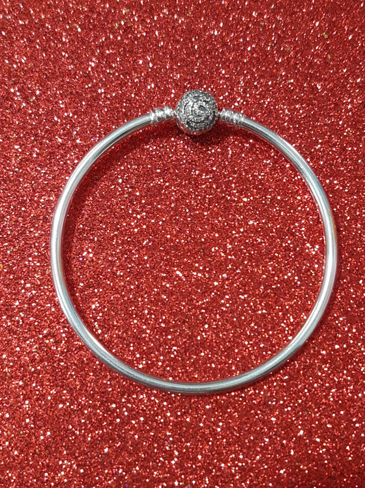 Brazalete Rosa 🌹 (Plata)