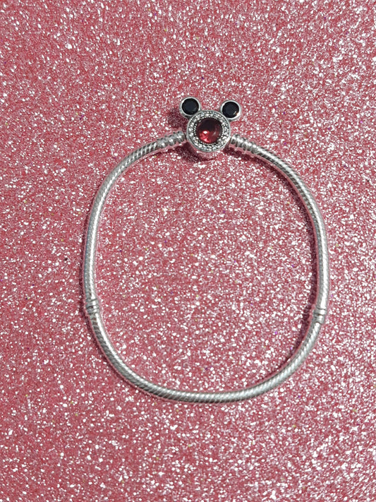 Brazalete Mickey Mouse (Plata)