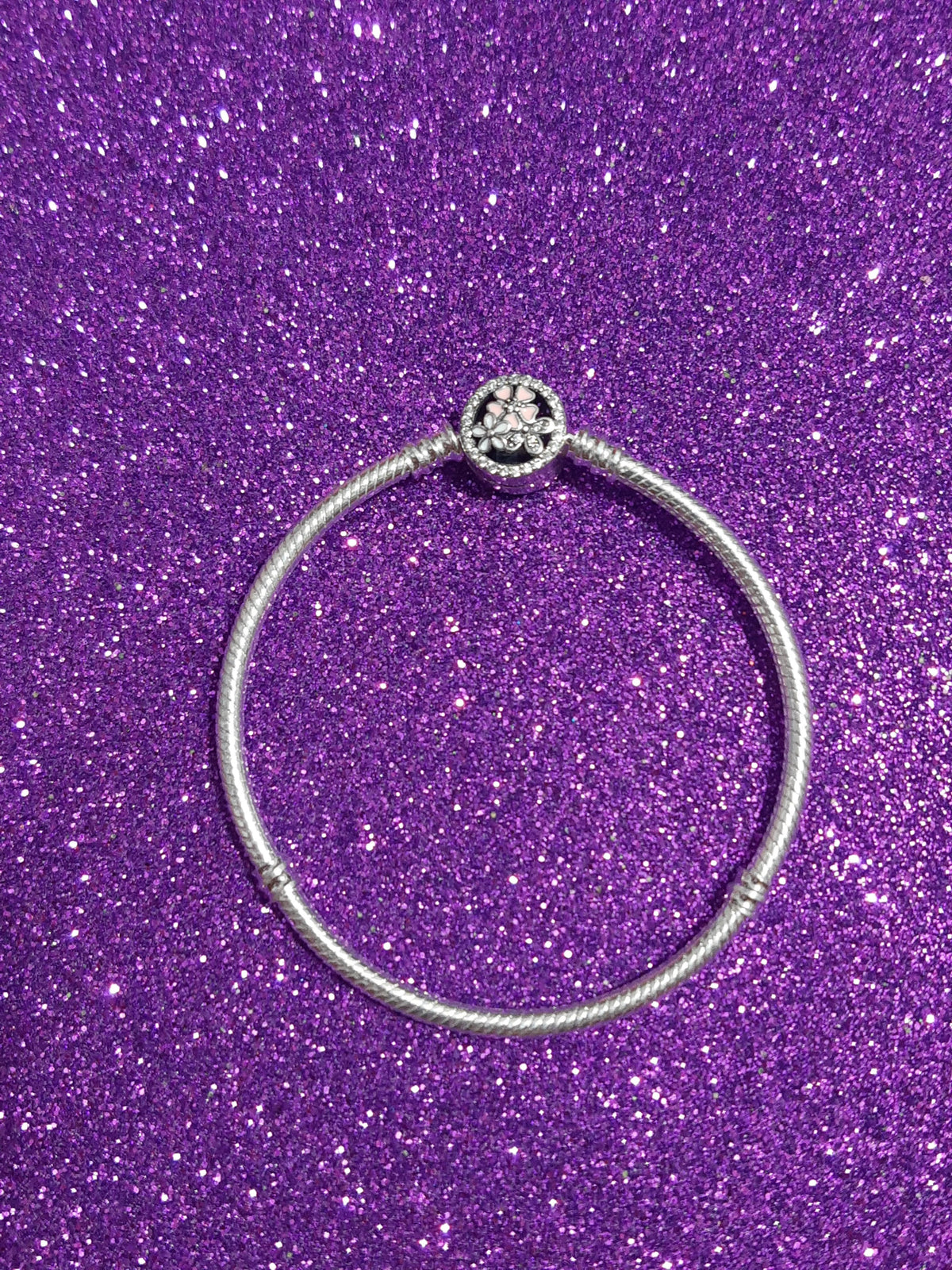 Brazalete Flores 💐 (Plata)