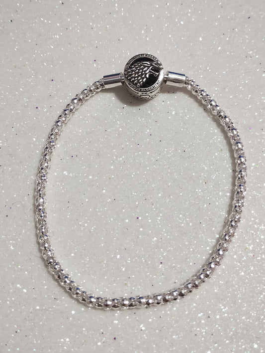 Brazalete Game Of Thrones 🐺 (Plata)