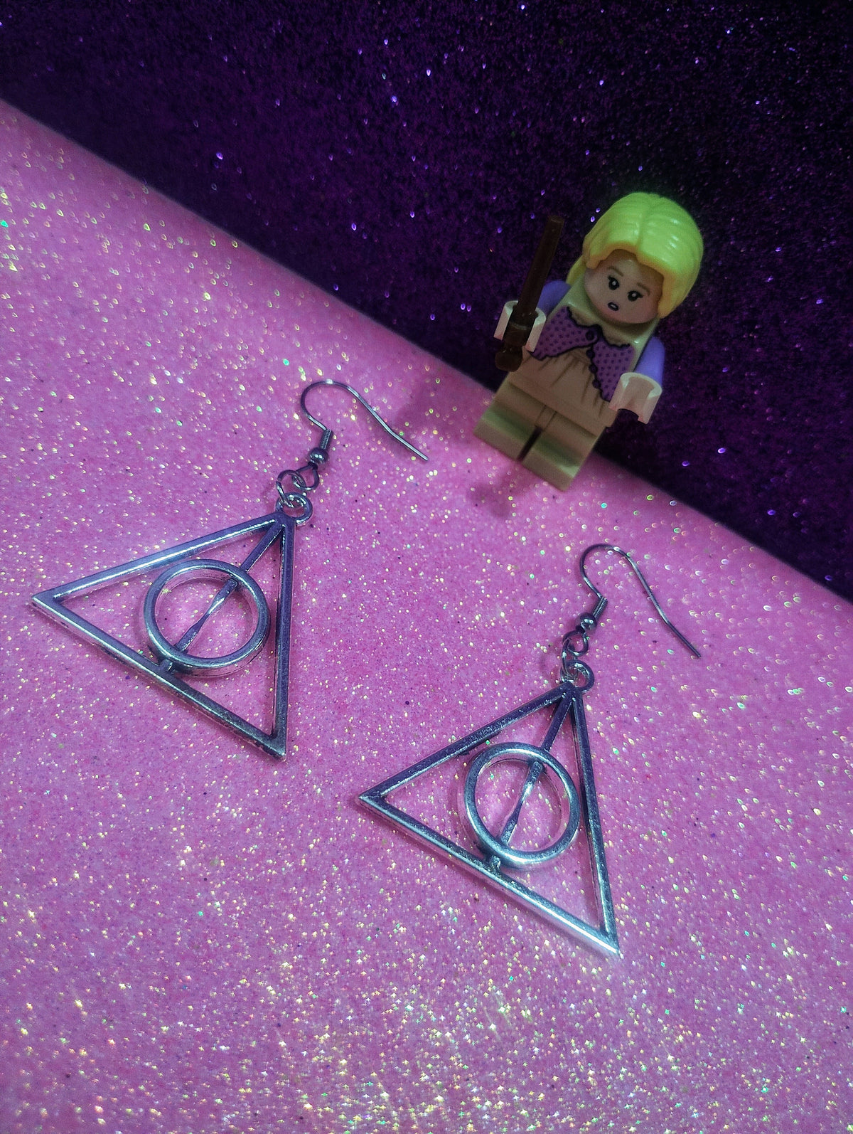 Aretes Reliquias de la Muerte