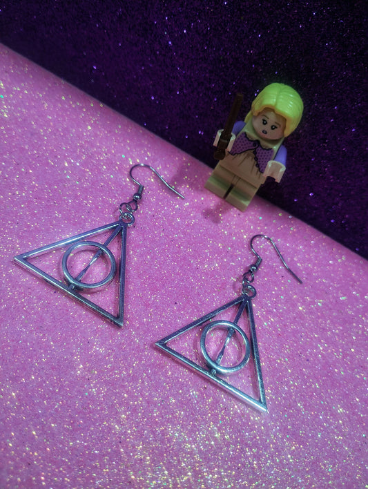 Aretes Reliquias de la Muerte