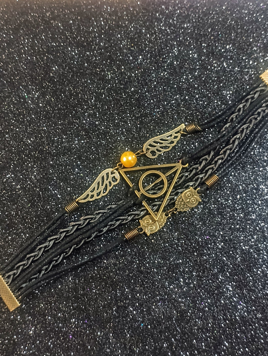 Pulsera Piel Harry Potter ⚡