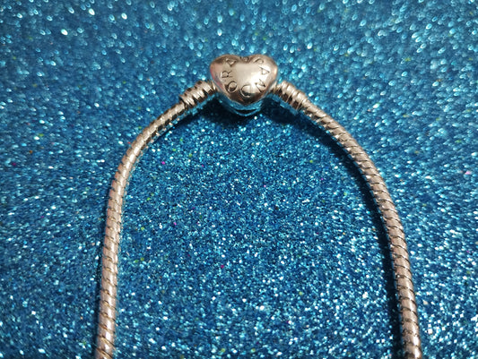Collar broche corazón (acero)
