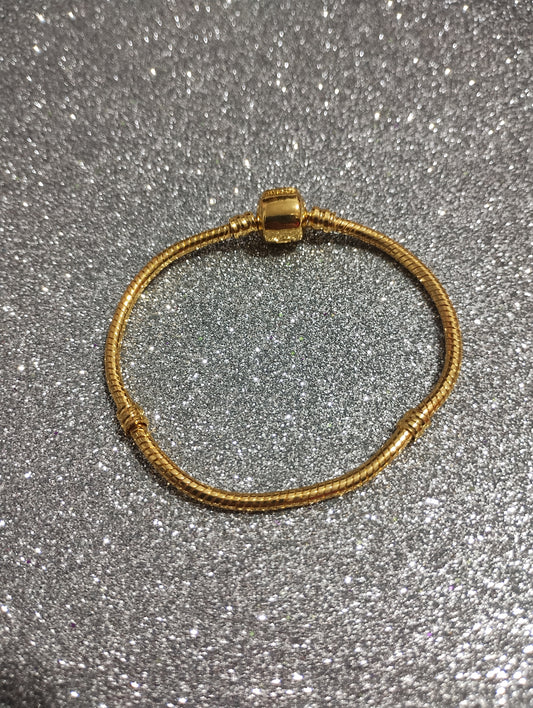 Brazalete Barrilito Oro (Acero)