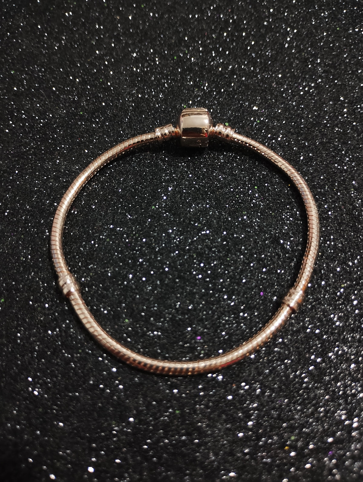Brazalete Barrilito Gold Rose (Acero)