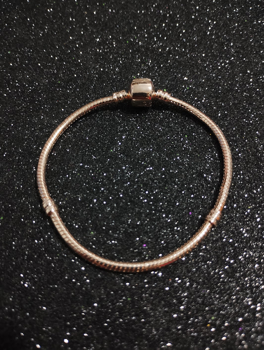 Brazalete Barrilito Gold Rose (Acero)