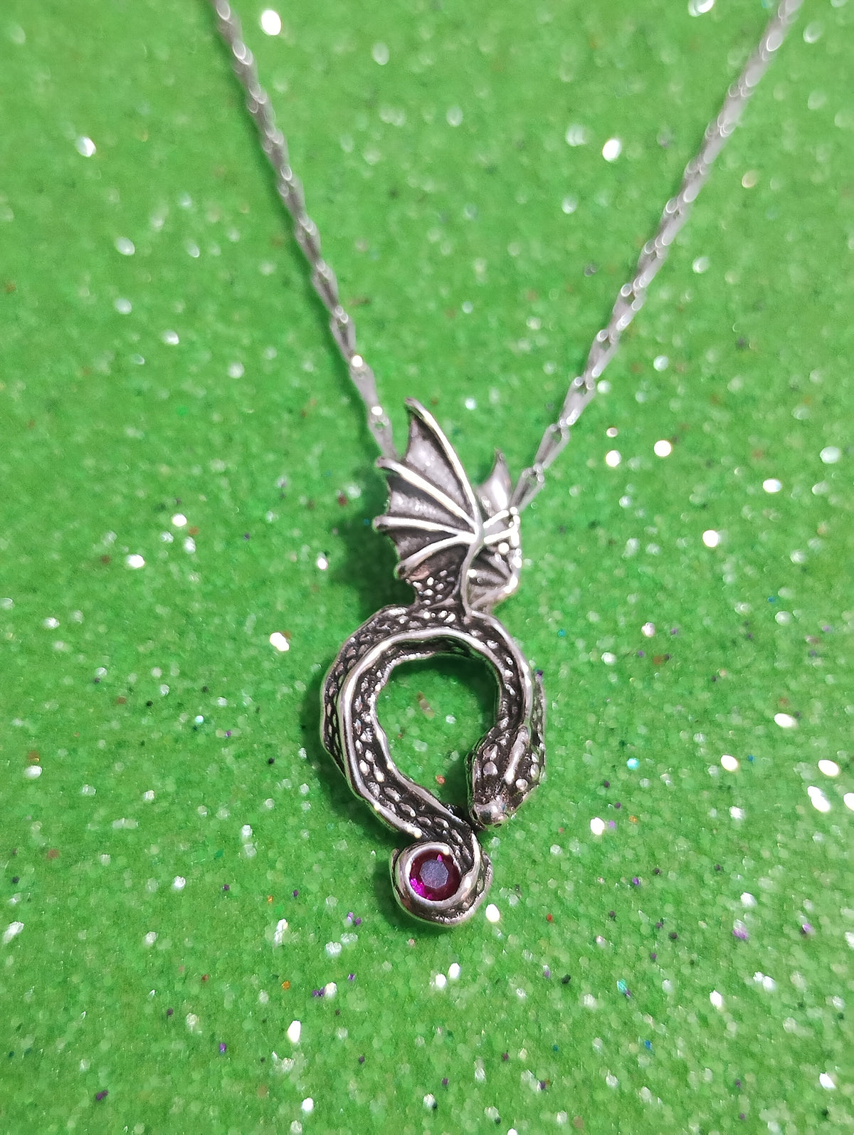 Collar Dragón 🐉 GOT (Plata)