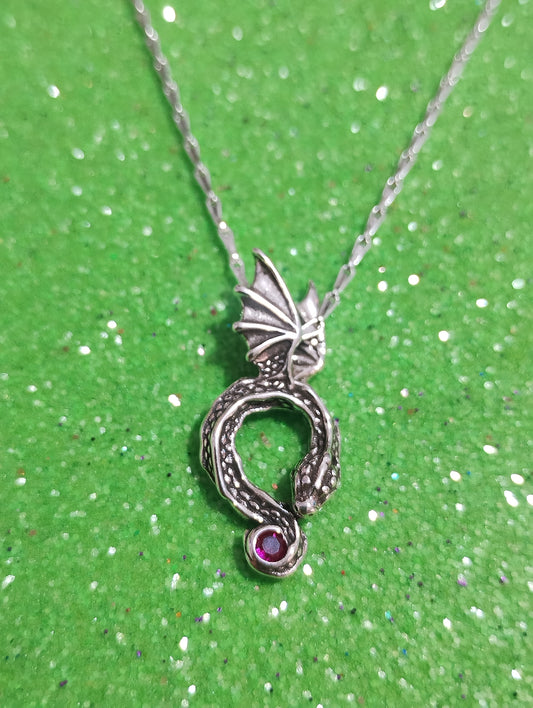 Collar Dragón 🐉 GOT (Plata)