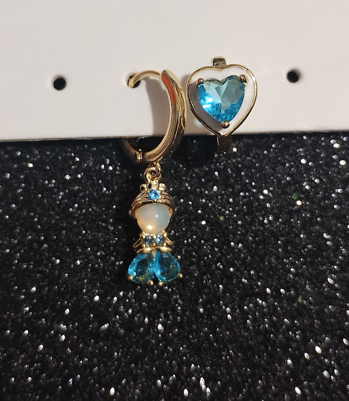 Aretes Princesas y Corazones 💓❤️
