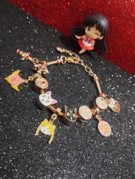 Pulsera Sailor Moon: ¡Make Up! 🐱