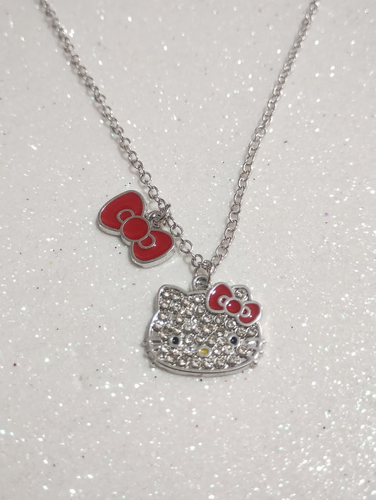Collar Moñito Hello Kitty! 💝