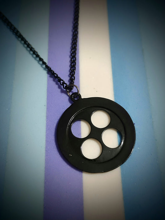 Collar Botón Coraline 🪡🧵