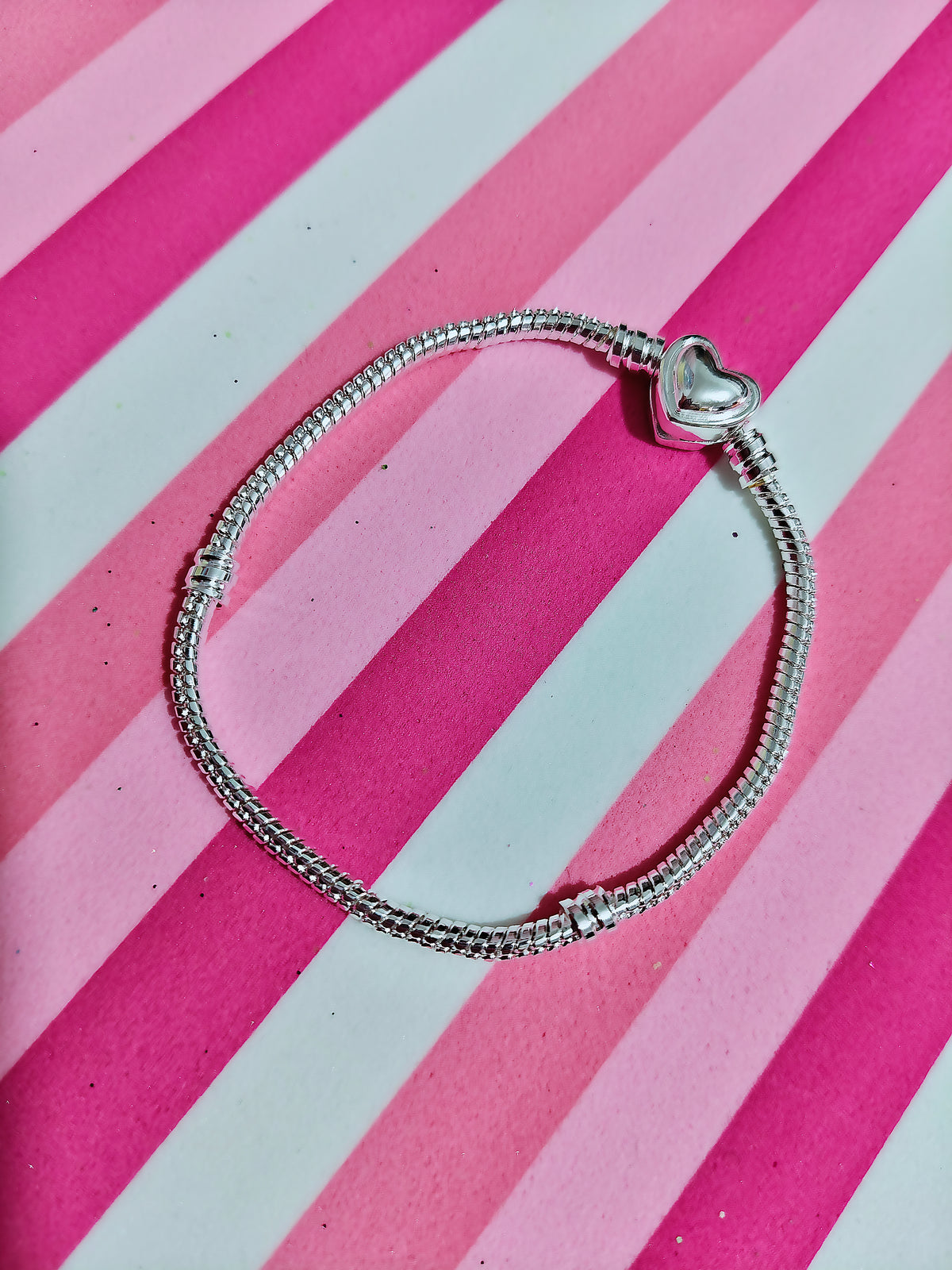 Brazalete Corazón liso (Acero)