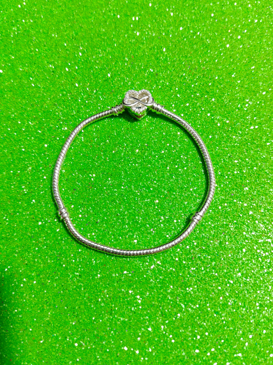 Brazalete Corazón Infinito ♾️ (Acero)
