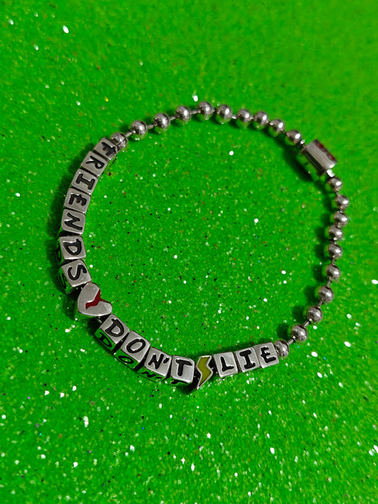 Brazalete Friends Don't Lie 💚