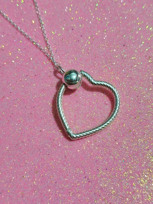 Collar para charms corazón