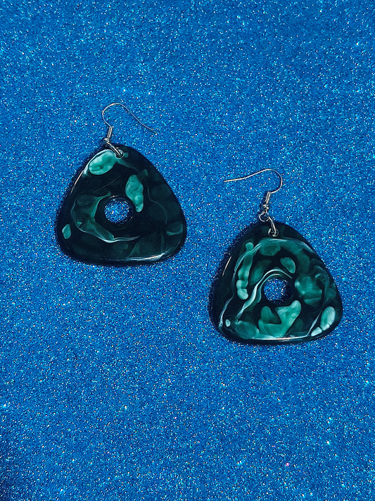 Aretes Coraline: Piedra de Odín 🍀