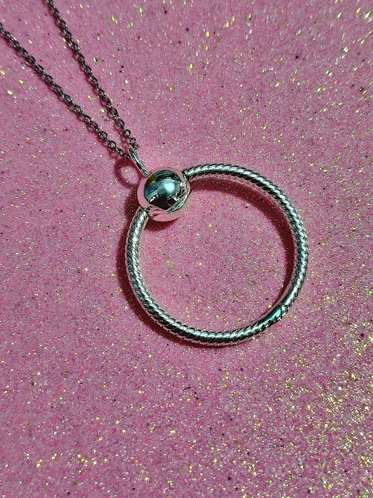 Collar para charms redondo